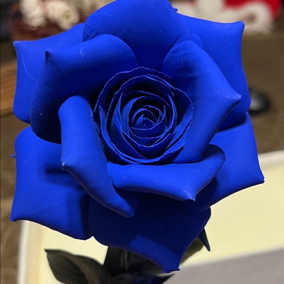 Porcelain Capodimonte Hand Painted Rose - Picture 7 of 11